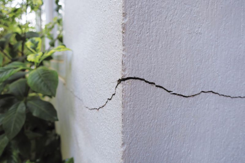 Crack Injection in Foundation